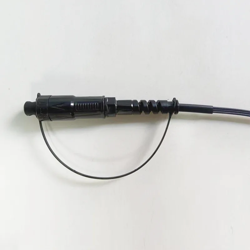 I5mm Waterproof Drop Cable H Optic Cord / APC Konektor Patch Cord Optic