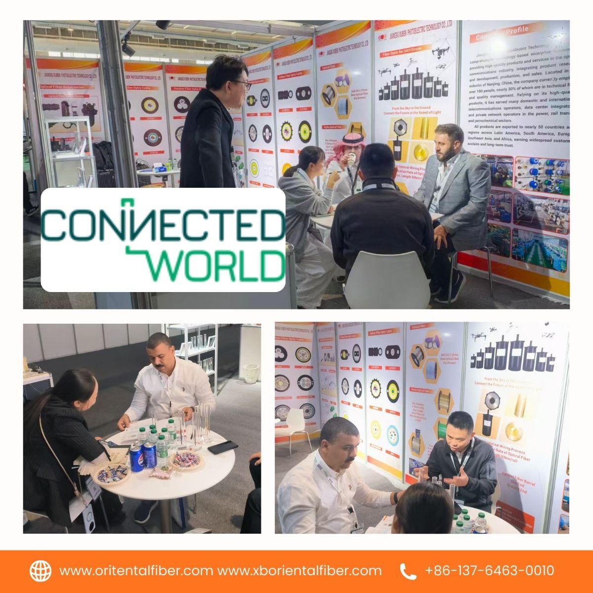 Pameran CONNECTED WORLD 2025 ing Riyadh Arab Saudi