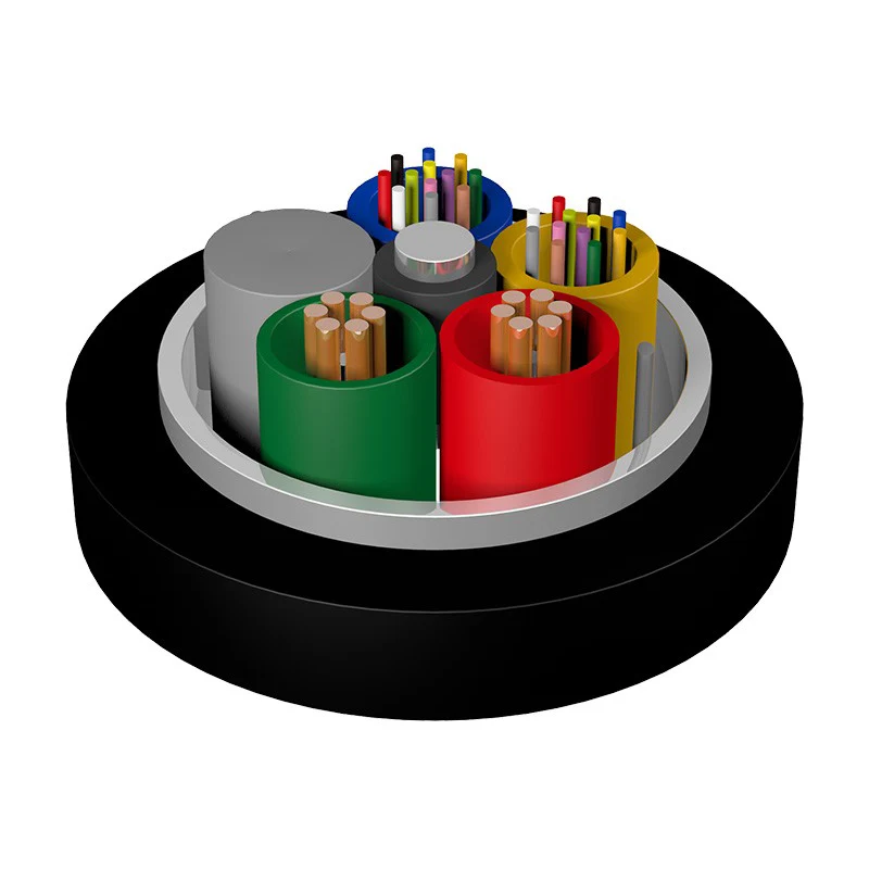 Kabel Kabel Longgar Optik lan Elektron Listrik