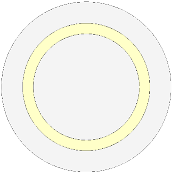 Serat sing diperkuat Kevlar (serat 250 µm)